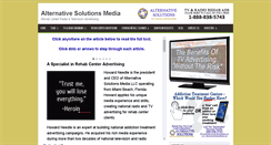 Desktop Screenshot of alternativesolutionsmedia.com